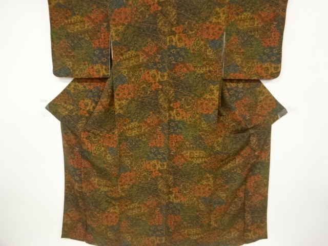 JAPANESE KIMONO / KOMON / CHIRIMEN